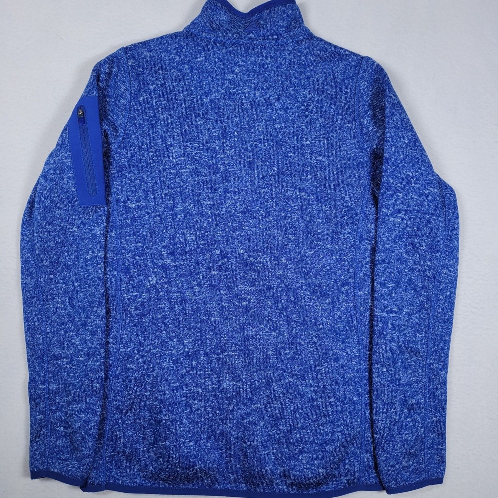 Buffalo Bills Antigua Women's 1/4 Zip Long Sleeve Size SHeather Royal Blue - Picture 10 of 10